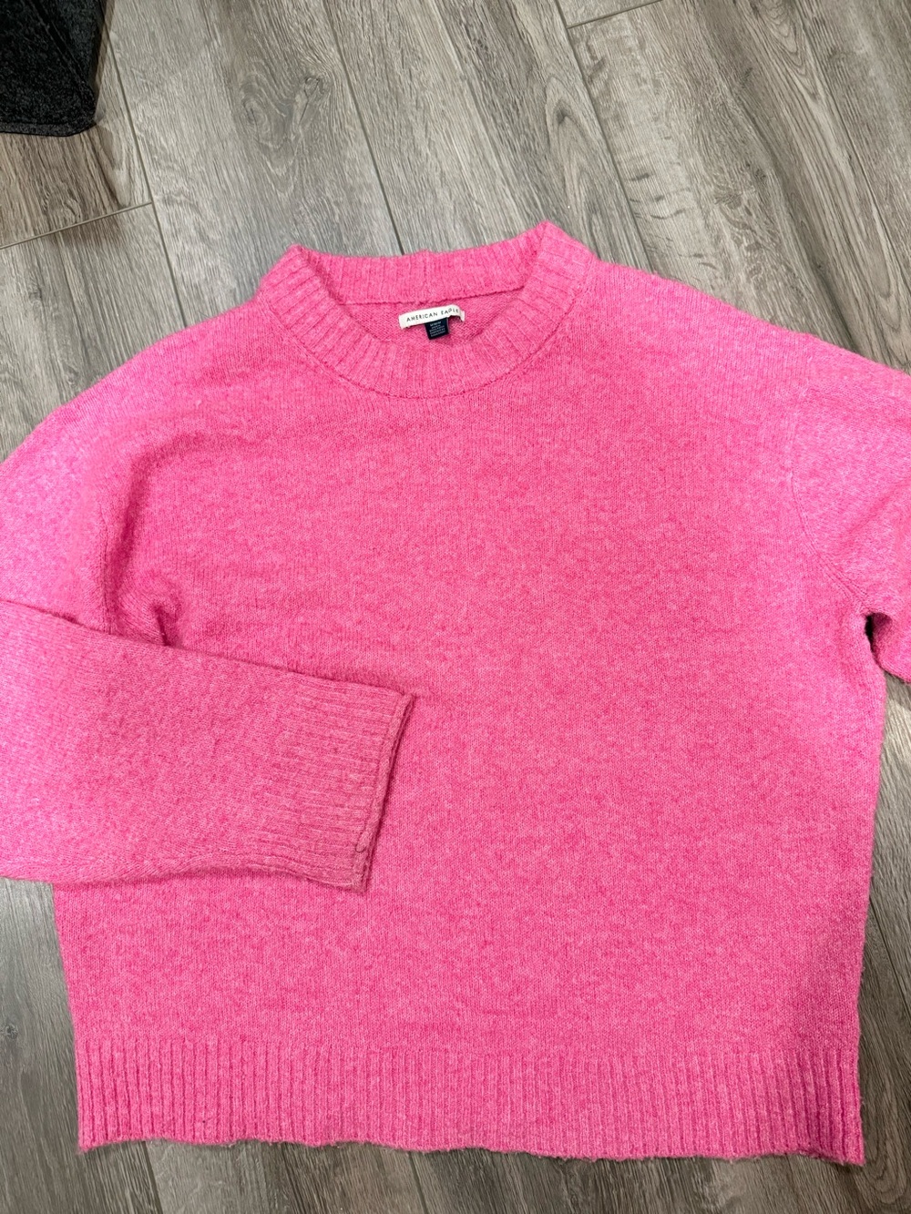 So Soft AE Pink Sweater